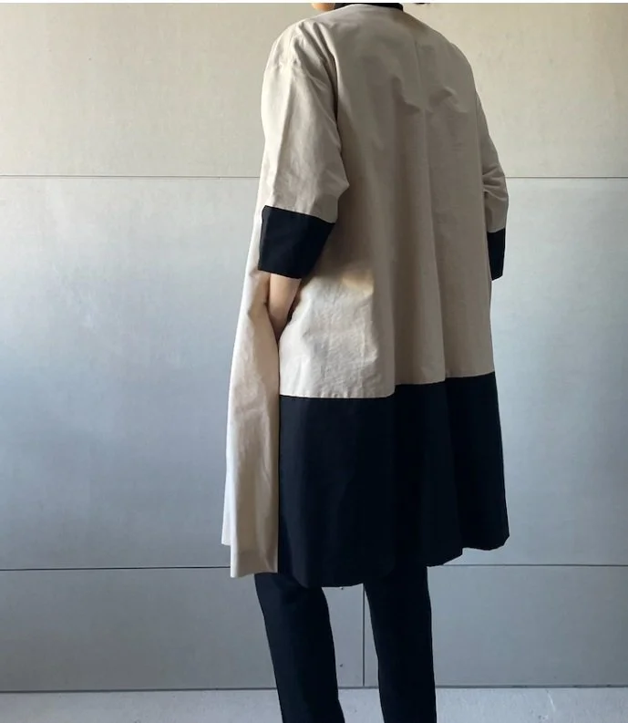 美品 KEI SUZUKI ケイスズキ コート DYUMA-デュマ- ネイビー THE STORE Online — atelier KEISUZUKI